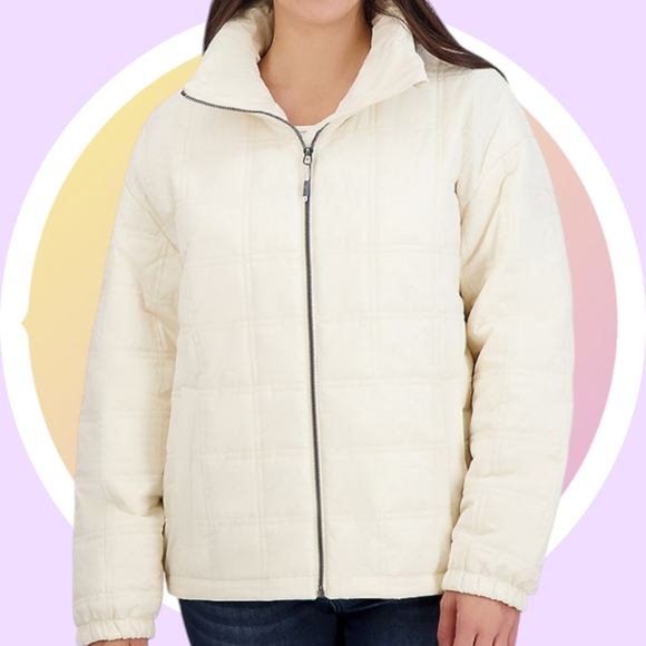 NWT Thermocloud Technology Quilted Puffer Jacket w Pockets XXL - Picture 10 of 16